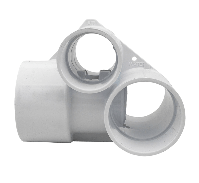 Waterway 229 - 1110 Poly Storm Gunite Thread - In Jet Tee Assembly, White – Vita Pool Supply