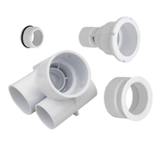 Waterway 229 - 1110 Poly Storm Gunite Thread - In Jet Tee Assembly, White – Vita Pool Supply