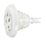 Waterway 229 - 8030B 5 - Scallop Massage Thread - In Poly Storm Gunite Jet Internal, White, Scallop Textured