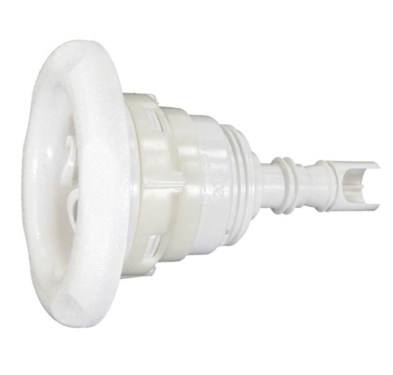 Waterway 229 - 8120B 5 - Scallop Twin Roto Thread - In Poly Storm Gunite Jet Internal, Scallop Textured, White