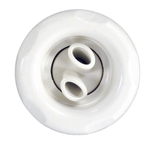 Waterway 229 - 8120B 5 - Scallop Twin Roto Thread - In Poly Storm Gunite Jet Internal, Scallop Textured, White