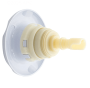 Waterway 229 - 8170B 4" Twin Roto Poly Storm Thread - In Jet, 5 - Scallop Large Face, Textured, White – Vita Pool Supply