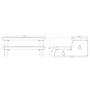 Waterway 33" Spa Step, Black - 535 - 2201 – Vita Pool Supply