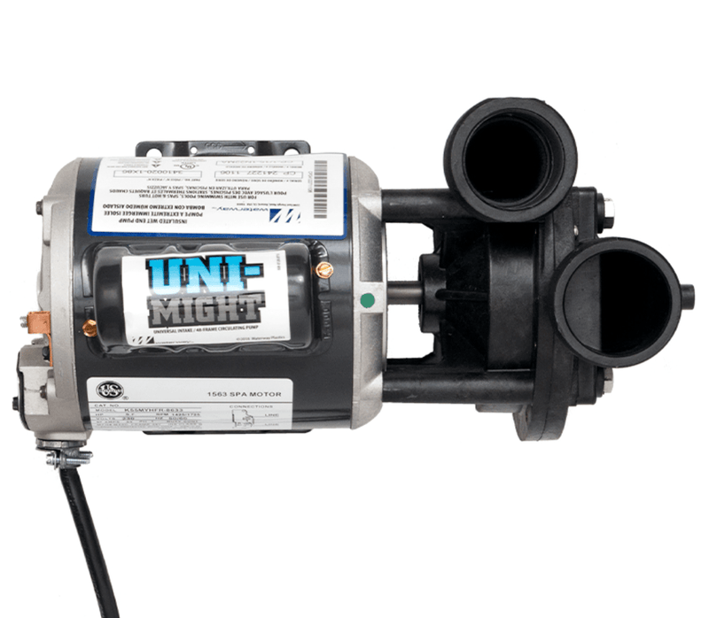 Waterway 3410020 - 1X86 Uni - Might 1 - Speed Circulation Pump, 230V, 48FR, 4' Cord – Vita Pool Supply