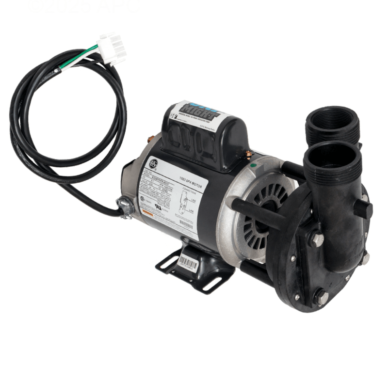 Waterway 3410020 - 1X86 Uni - Might 1 - Speed Circulation Pump, 230V, 48FR, 4' Cord – Vita Pool Supply