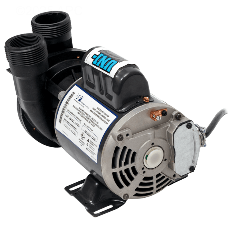 Waterway 3410020 - 1X86 Uni - Might 1 - Speed Circulation Pump, 230V, 48FR, 4' Cord – Vita Pool Supply