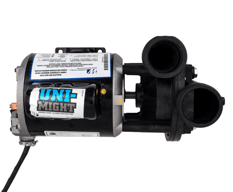 Waterway 3410030 - 0X86 Uni - Might 1 - Speed Circulation Pump, 115V, 48FR, 4' Cord – Vita Pool Supply