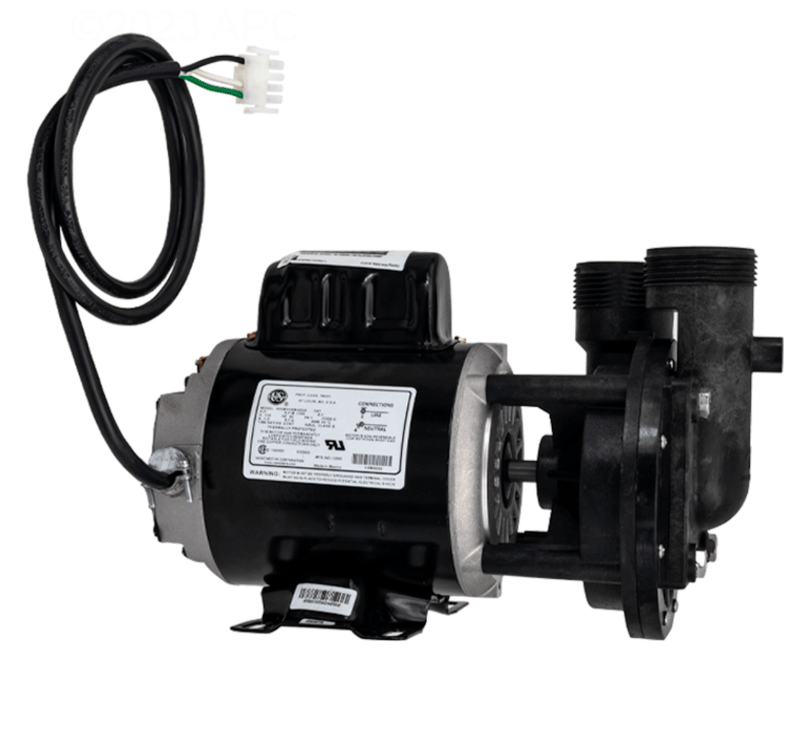 Waterway 3410030 - 0X86 Uni - Might 1 - Speed Circulation Pump, 115V, 48FR, 4' Cord – Vita Pool Supply
