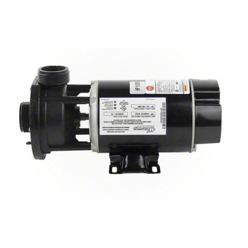 Waterway 3410410 - 15 E - Series 1 - Speed Center Discharge Spa Pump 1.0 HP – 48 - Frame – Vita Pool Supply