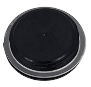 Waterway 400 - 4141 1.5" Flush Plug With Gasket, Black – Vita Pool Supply