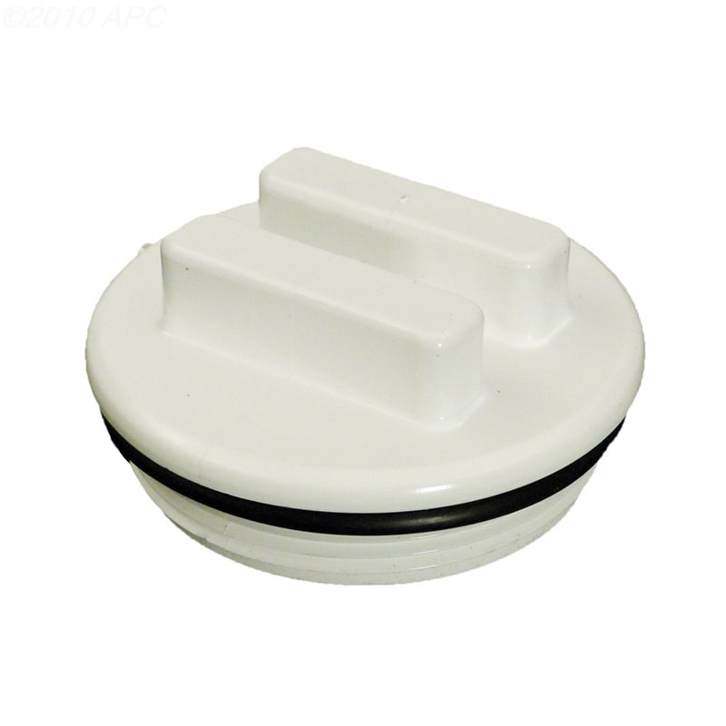 Waterway 400 - 6650 Universal Plug 2" NPT With O - Ring, White – Vita Pool Supply