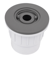 Waterway 400 - 9557 Fiberglass Return Wall Fitting 2 FPT x 2" DPN Sckt Assy, w/ 3⁄4" Eyeball, Gray – Vita Pool Supply