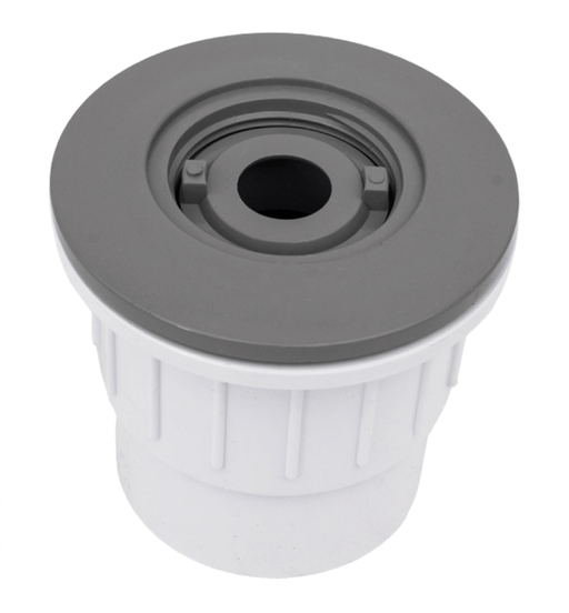 Waterway 400 - 9557 Fiberglass Return Wall Fitting 2 FPT x 2" DPN Sckt Assy, w/ 3⁄4" Eyeball, Gray – Vita Pool Supply
