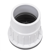 Waterway 400 - 9557 Fiberglass Return Wall Fitting 2 FPT x 2" DPN Sckt Assy, w/ 3⁄4" Eyeball, Gray – Vita Pool Supply