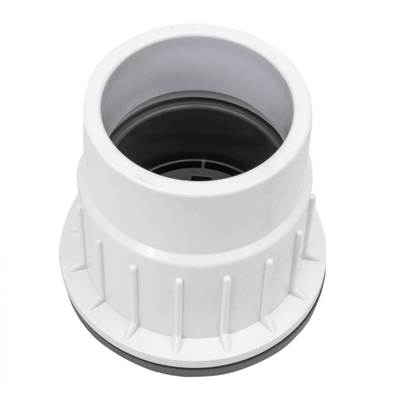 Waterway 400 - 9557 Fiberglass Return Wall Fitting 2 FPT x 2" DPN Sckt Assy, w/ 3⁄4" Eyeball, Gray – Vita Pool Supply