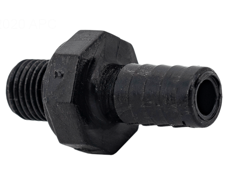 Waterway 413 - 1201 3⁄8" B x 1⁄4" N.P.S.M. - 3/8" Barb Adapters – Vita Pool Supply