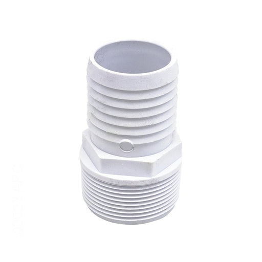 Waterway 417 - 6150 Male Barb Adapter 1.5" MPT x 1.5" Hose, White – Vita Pool Supply