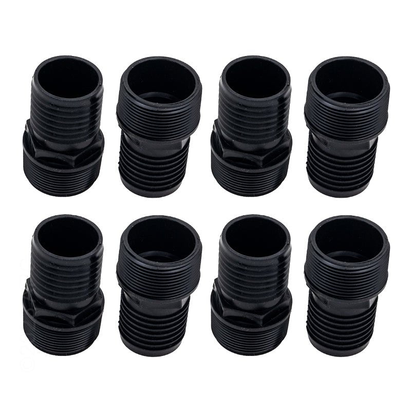 Waterway 417 - 6151 Male Barb Adapter 1.5" MPT x 1.5" Hose, Black – Vita Pool Supply