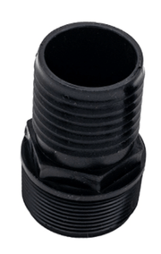 Waterway 417 - 6151 Male Barb Adapter 1.5" MPT x 1.5" Hose, Black – Vita Pool Supply