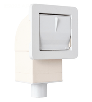 Waterway 510 - 1500 1.5"S X 2" Spigot Front Access Square Spa Skimmer, White – Vita Pool Supply