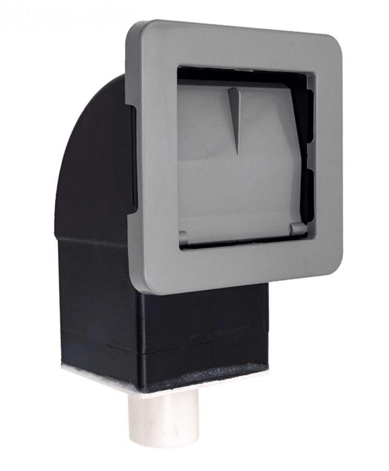 Waterway 510 - 1501 1.5" Slip X 2" Spigot Front Access Square Spa Skimmer, Black – Vita Pool Supply