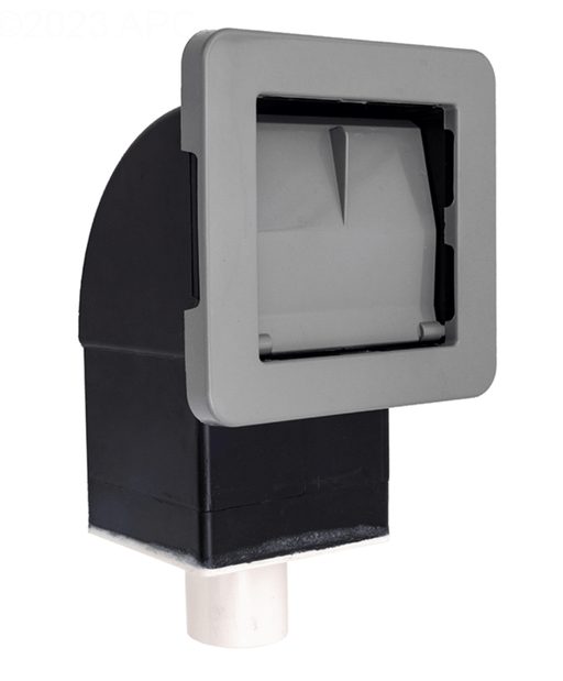 Waterway 510 - 1501 1.5" Slip X 2" Spigot Front Access Square Spa Skimmer, Black – Vita Pool Supply