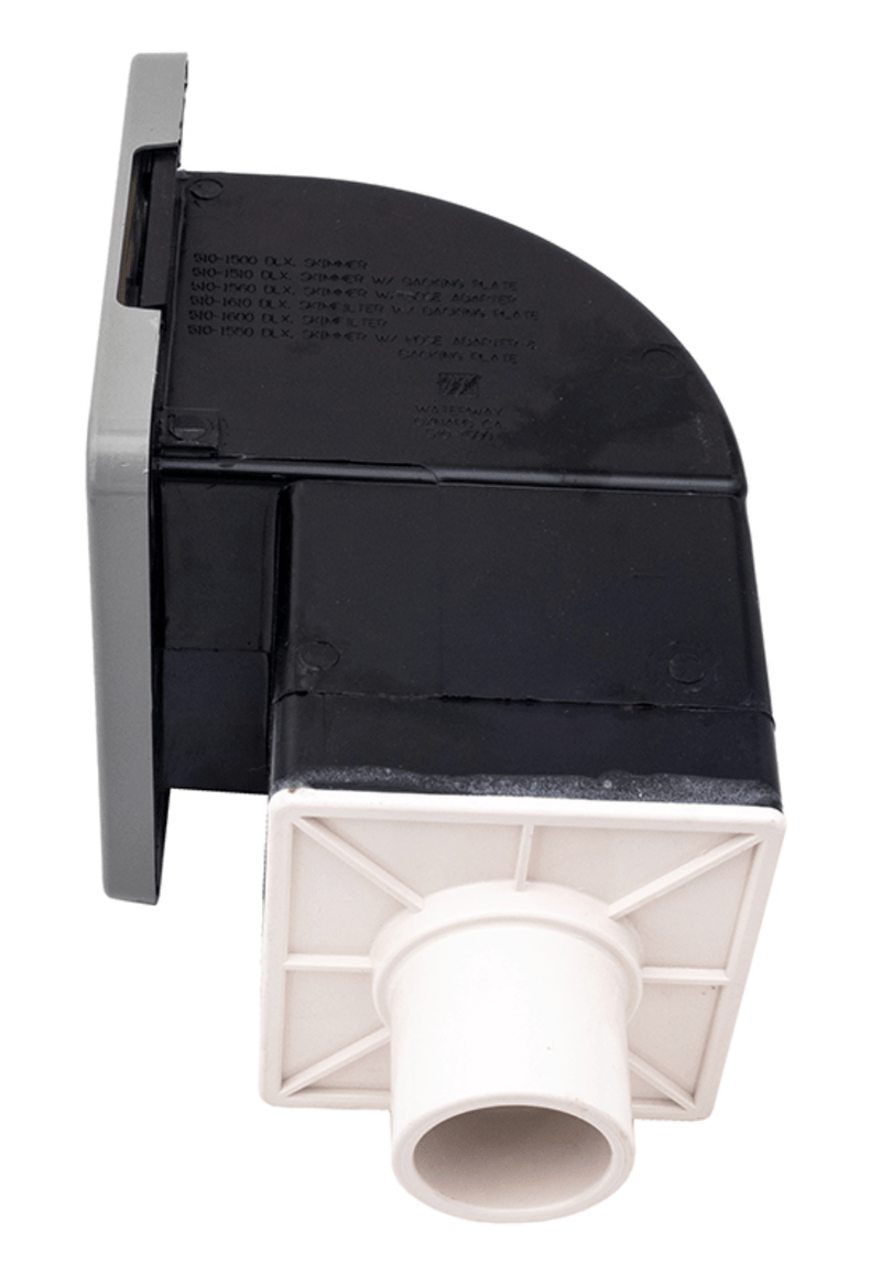 Waterway 510 - 1501 1.5" Slip X 2" Spigot Front Access Square Spa Skimmer, Black – Vita Pool Supply
