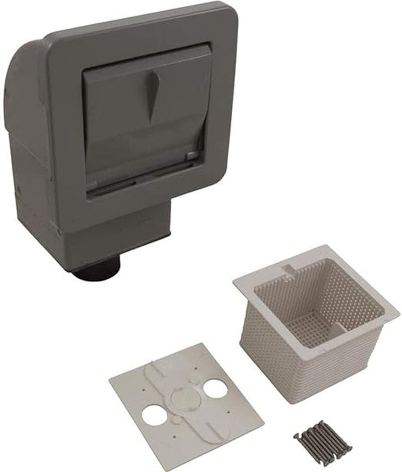 Waterway 510 - 1507 1.5" / 2" Spigot Front Access Square Spa Skimmer, Gray – Vita Pool Supply