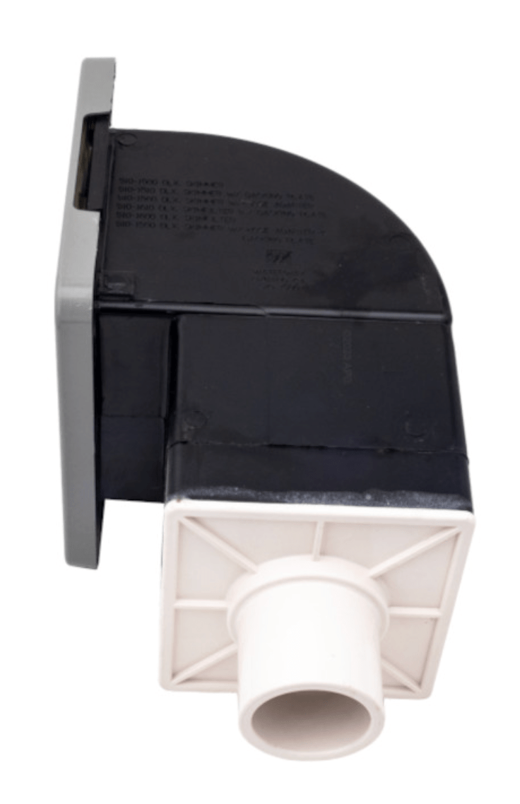 Waterway 510 - 1507 1.5" / 2" Spigot Front Access Square Spa Skimmer, Gray – Vita Pool Supply