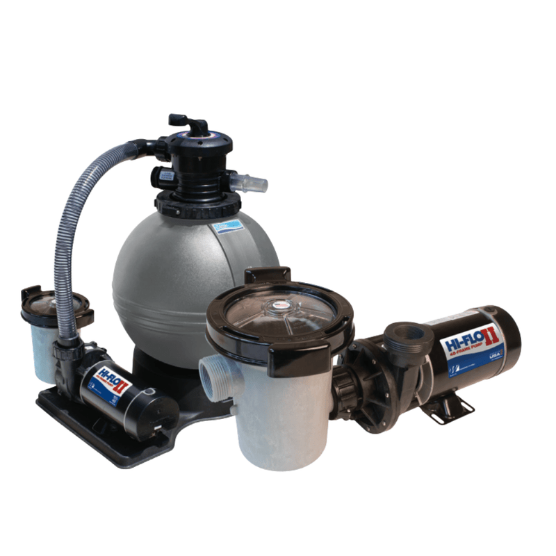 Waterway 520 - 5237 - 3S .95THP 19" ClearWater Sand Filter System – Vita Pool Supply