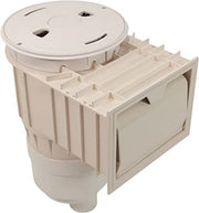 Waterway 540 - 6619 - BEI Renegade Gunite Venturi Skimmer with Round Lid and Float Valve, Beige – Vita Pool Supply