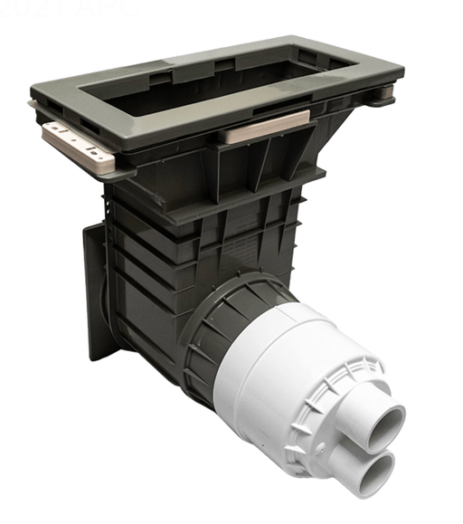 Waterway 540 - 8507 Wide Mouth Vinyl Liner Skimmer with 2" Socket, Gray – Vita Pool Supply