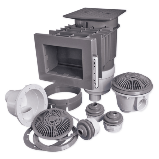 Waterway 545 - 8407 Renegade Gray In - Ground Skimmer Builder’s Pack 2.5" Spigot / 2" Slip – Vita Pool Supply
