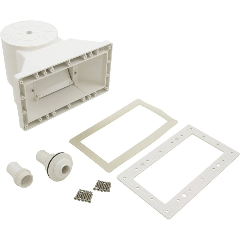 Waterway 560 - C3C60L Flo - Pro II Wide - Mouth Skimmer, Short Throat with Return, White – Vita Pool Supply
