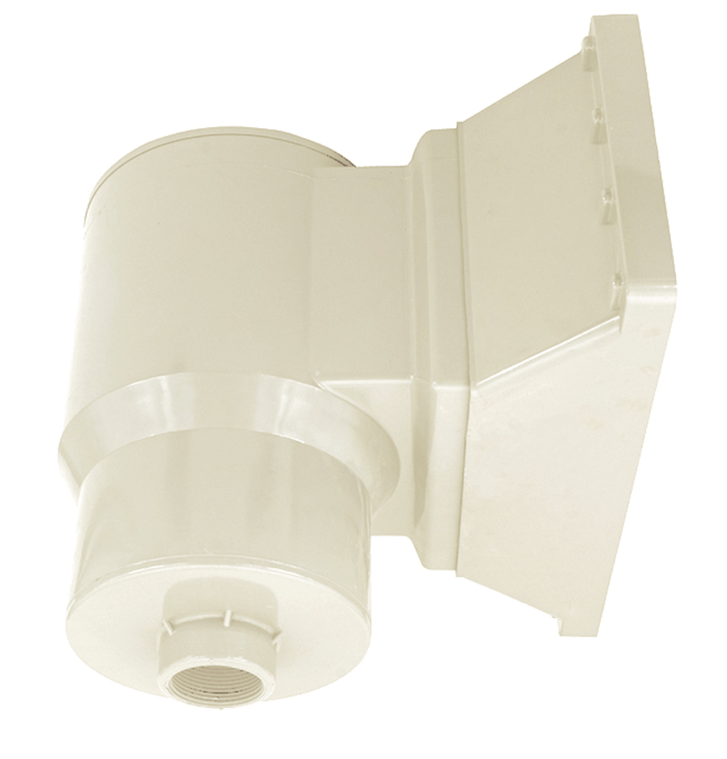 Waterway 560 - C3C60L Flo - Pro II Wide - Mouth Skimmer, Short Throat with Return, White – Vita Pool Supply