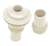 Waterway 560 - C3C60L Flo - Pro II Wide - Mouth Skimmer, Short Throat with Return, White – Vita Pool Supply