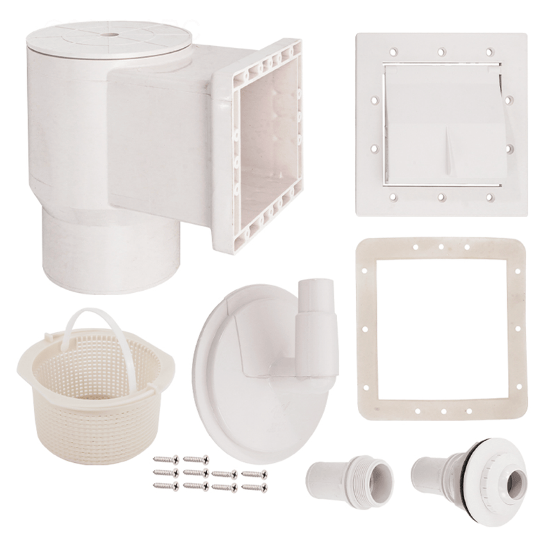 Waterway 560 - D0C60S Flo - Pro II Above - Ground Skimmer, Long Throat with Return, White – Vita Pool Supply