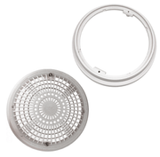 Waterway 640 - 1800 V 8" Round Cover w/ Frame, White – Vita Pool Supply