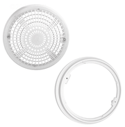 Waterway 640 - 1900 V 10" Round Anti - Vortex AV Cover w/ Frame, White – Vita Pool Supply