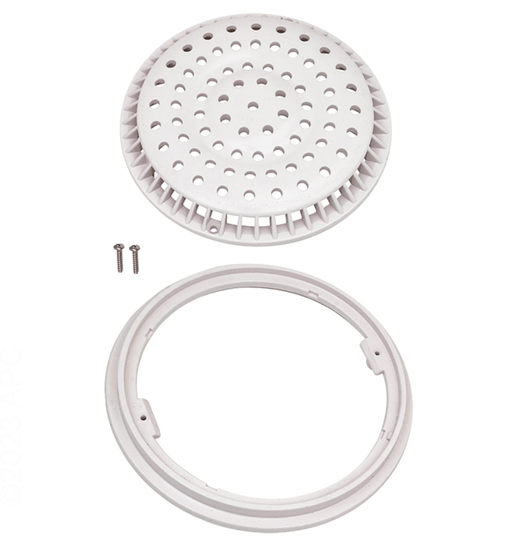 Waterway 640 - 2317 V 8" Round Anti - Vortex AV Cover w/ Frame, Gray – Vita Pool Supply