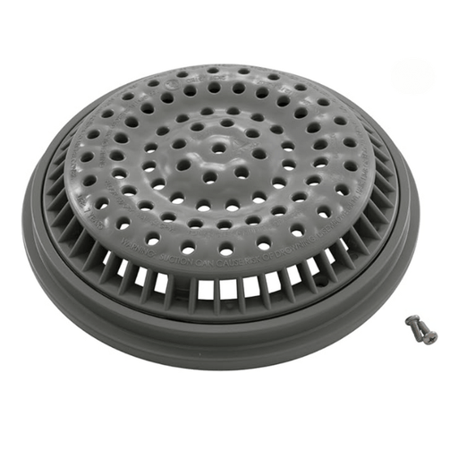 Waterway 640 - 2317 V 8" Round Anti - Vortex AV Cover w/ Frame, Gray – Vita Pool Supply