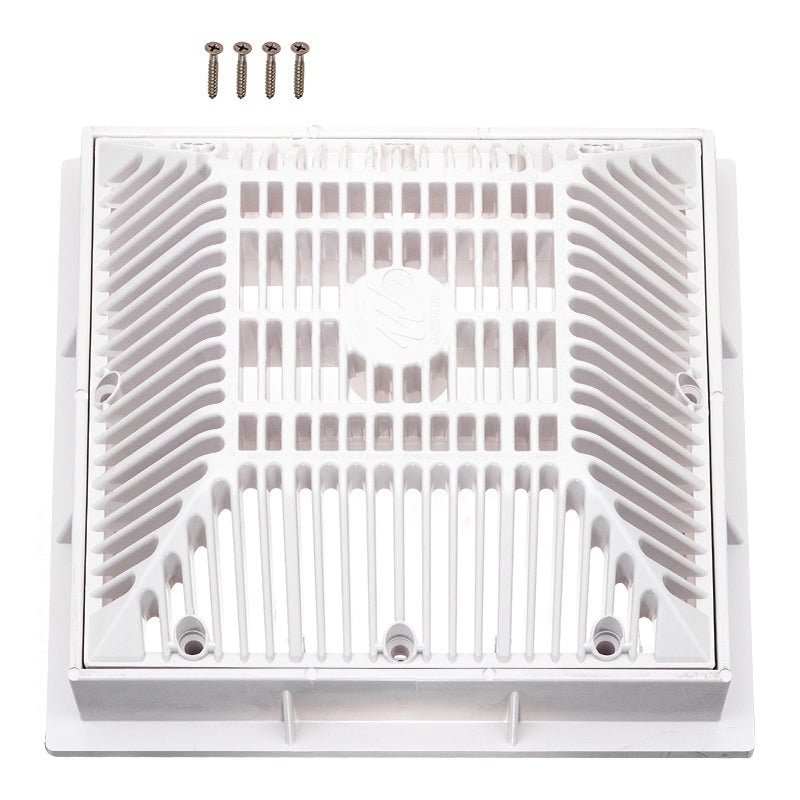 Waterway 640 - 4790 V 9" X 9" Universal Cover, White – Vita Pool Supply