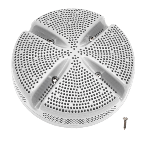 Waterway 640 - 8240 V Ultra Suction with 1.5" Threaded Wall Fitting, 6" White – Vita Pool Supply