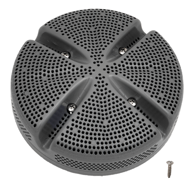 Waterway 640 - 8247 V Ultra Suction with 1.5" Threaded Wall Fitting, 6" Gray – Vita Pool Supply