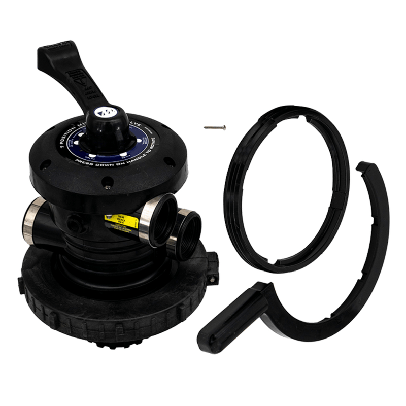 Waterway Multiport Valve 1.5" Split - Nut Style for Sand Filter 2002 - Current WVS003 – Vita Pool Supply