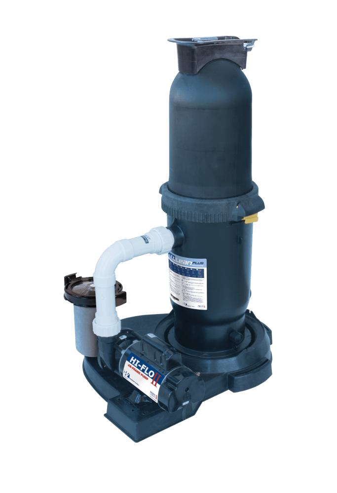 Waterway ProClean Plus 75 Sq Ft Cartridge Filter & 2 Speed 1.5 HP Hi - Flo Pump, 3' NEMA Cord, 522-6000-6S