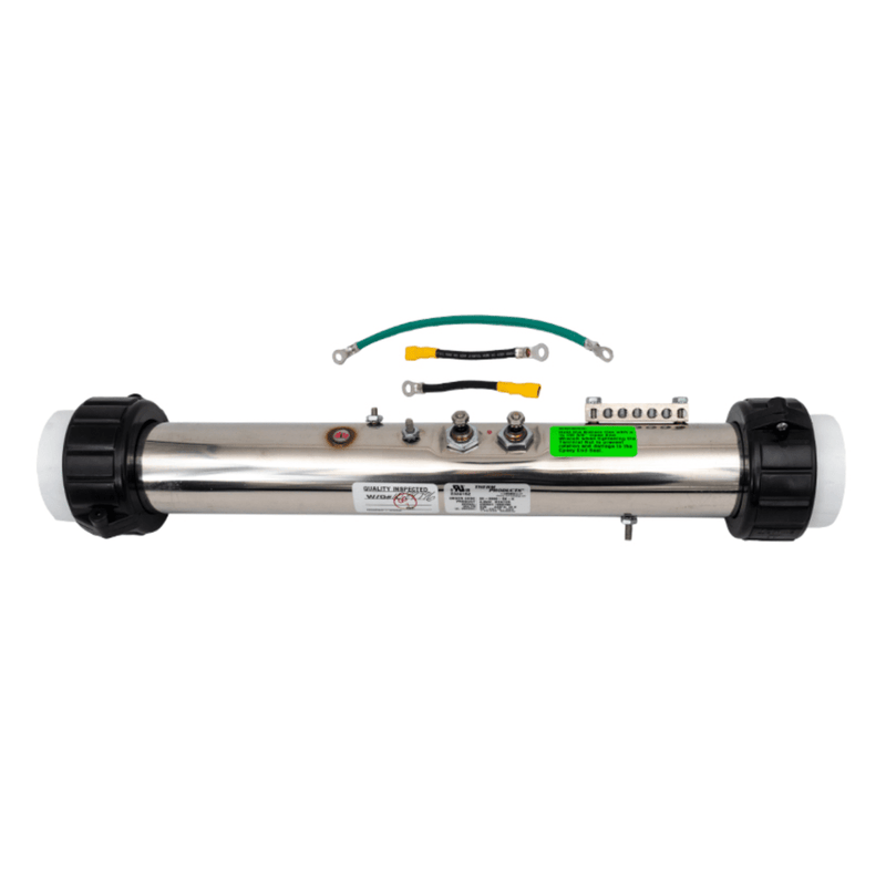 Watkins Caldera 4.0kW 15" Flo - Thru Heater Assembly with 8" Leads (26 - 3330 - 5S - K C2400 - C3330 - 1A) – Vita Pool Supply