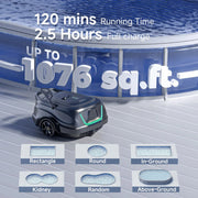 Wybot A1 Cordless Robotic Pool Cleaner - Floor Cleaner – Vita Pool Supply