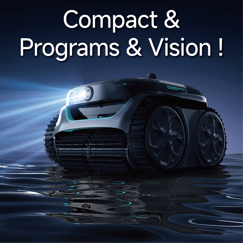 Wybot C2 Pro Vision Cordless Robotic Pool Cleaner – Cleans Floors, Walls & Waterline – Vita Pool Supply